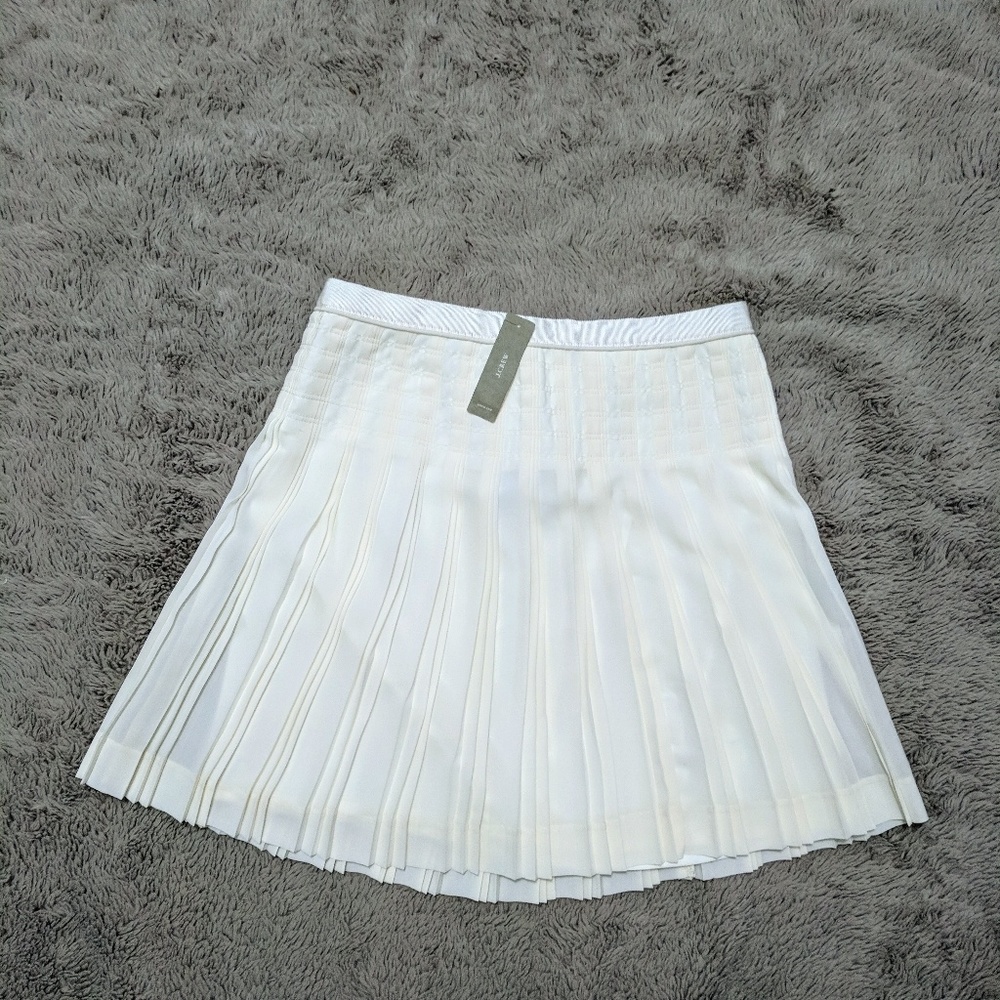 JCrew NWT Pleated skirt
